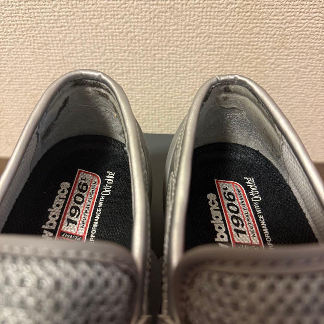 New Balance U 1906L AE Silver 23.0 ローファー