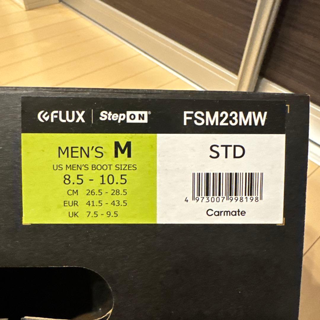 FLUX Step 1 ビンディング ブラック ホワイト