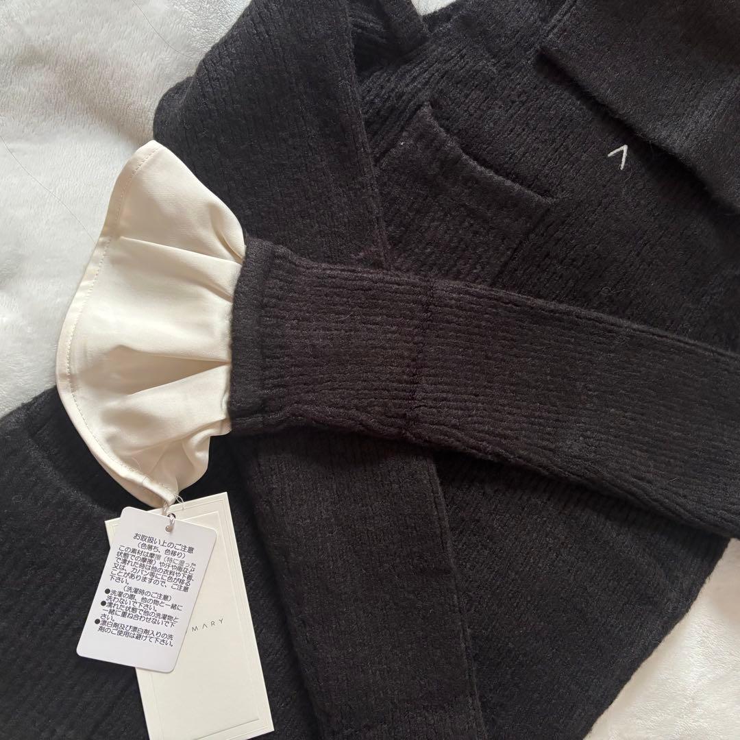 [正規品]andmary Demi knit mini dress