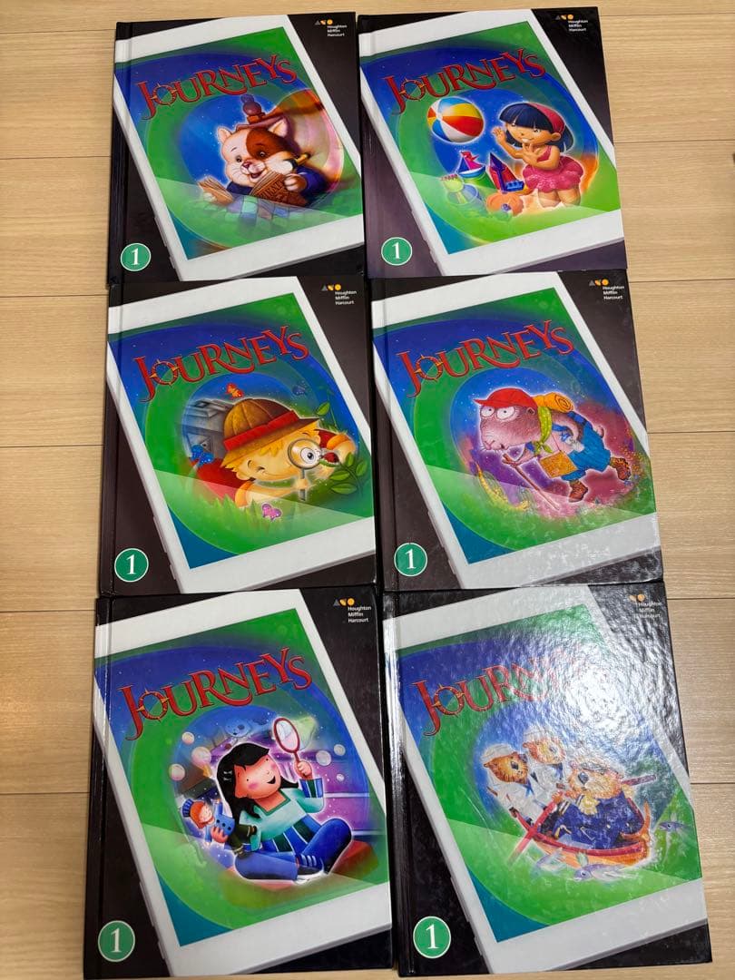 [英語教科書] JOURNEYS アメリカ小学校テキスト1年ー3年