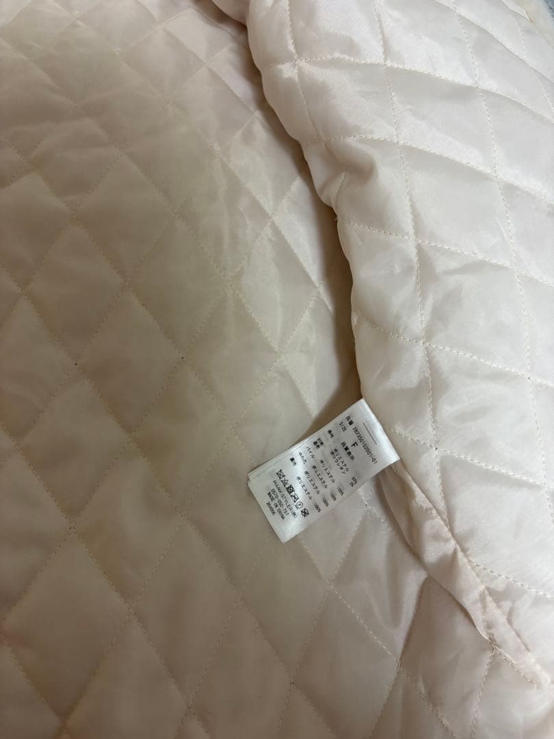 merry jenny フリルフードフェイクファージャケット