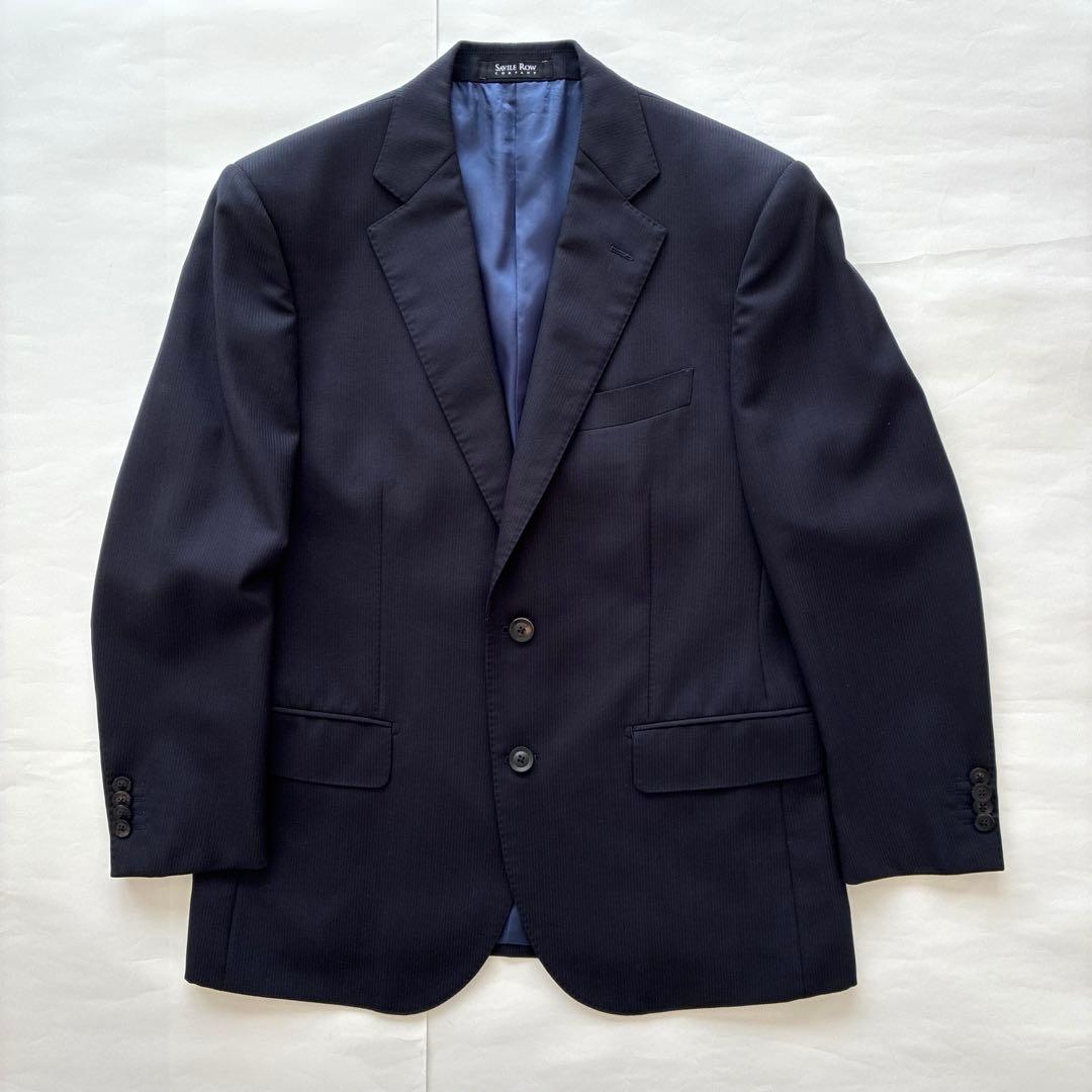 洋服の青山　SAVILE ROW ネイビースーツ AB4