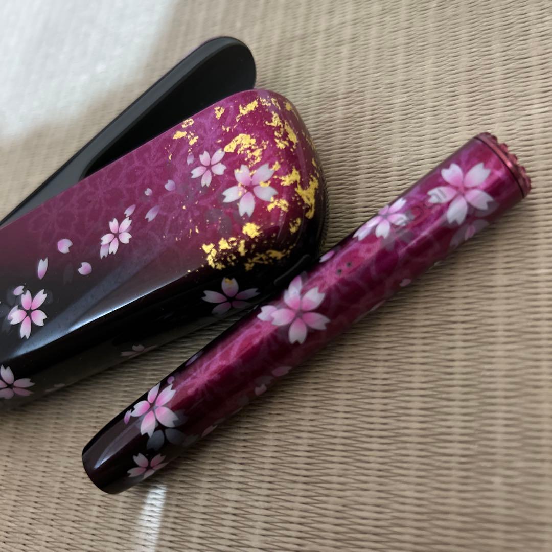 IQOS ILUMAi　カスタムペイント　桜鯉柄　和柄　ピンク