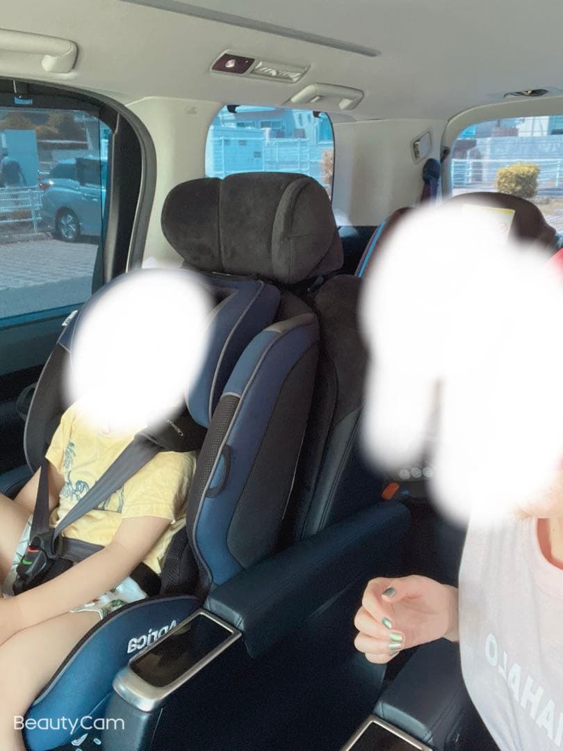 Aprica 車用チャイルドシート ブラック/グレー