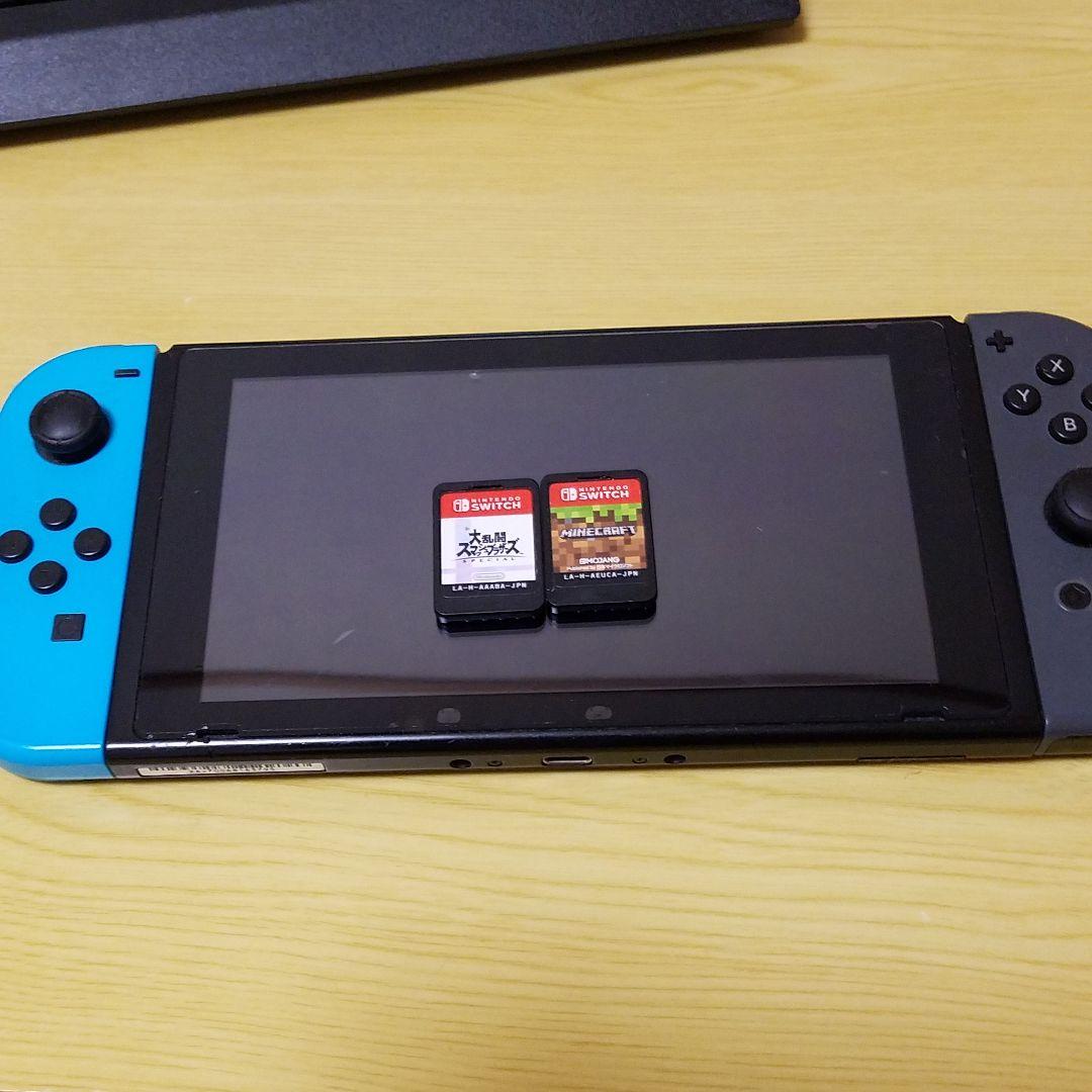 任天堂Switch＆マイクラ、スマブラのカセット