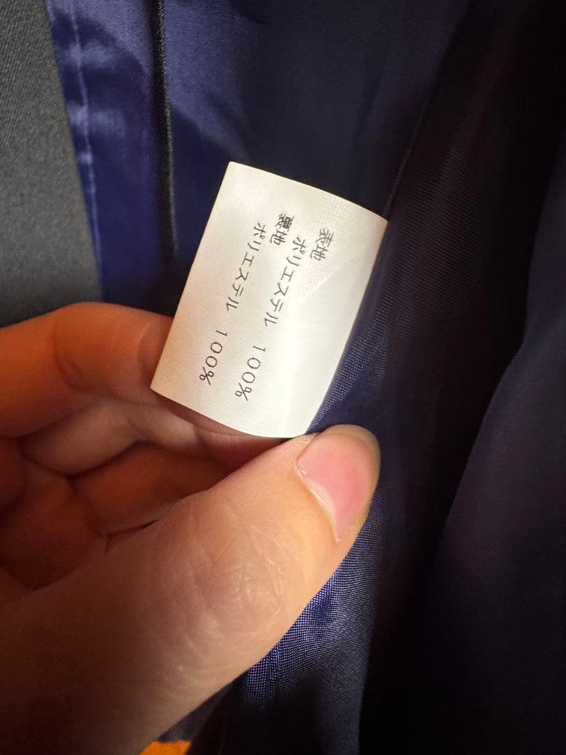 アトリエボズ　黒いフード付きケープコート　着物にも