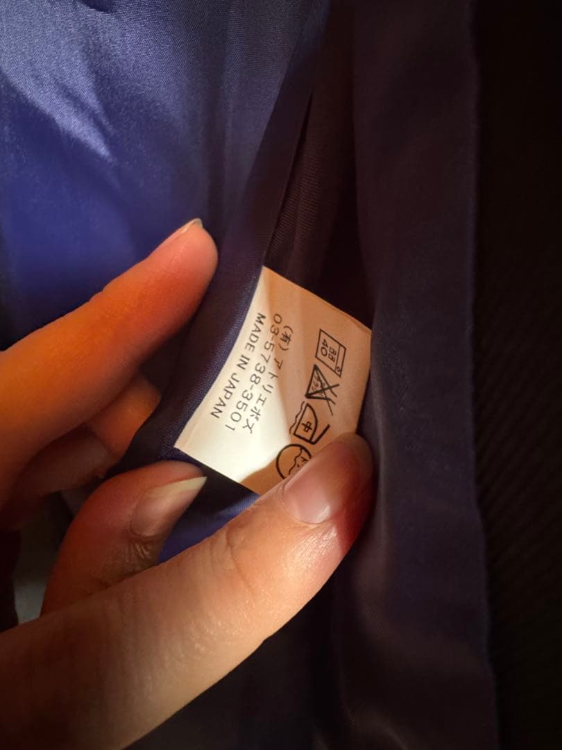 アトリエボズ　黒いフード付きケープコート　着物にも