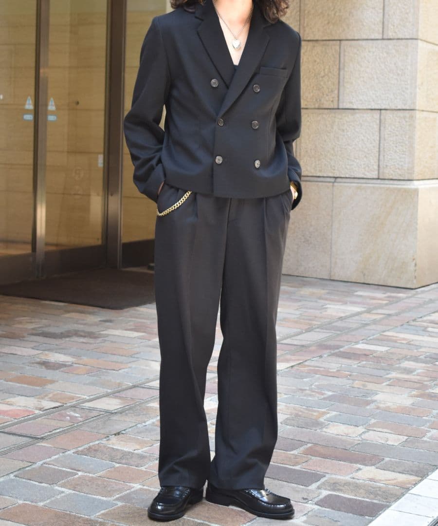 noen ミリタリーツイルダブルジャケット セットアップ