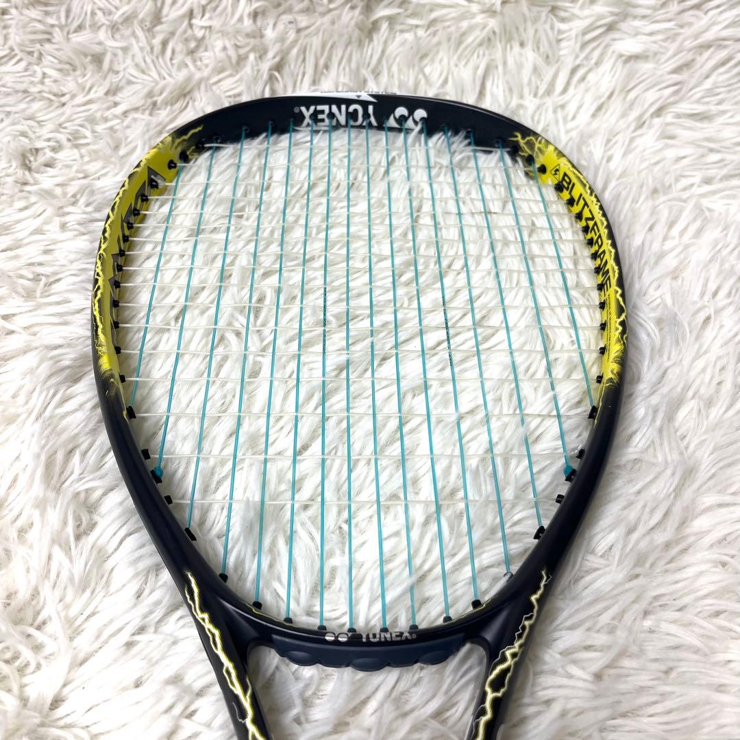 【美品】 ヨネックス ボルトレイジ 7V 前衛用 ソフトテニス ラケット ②