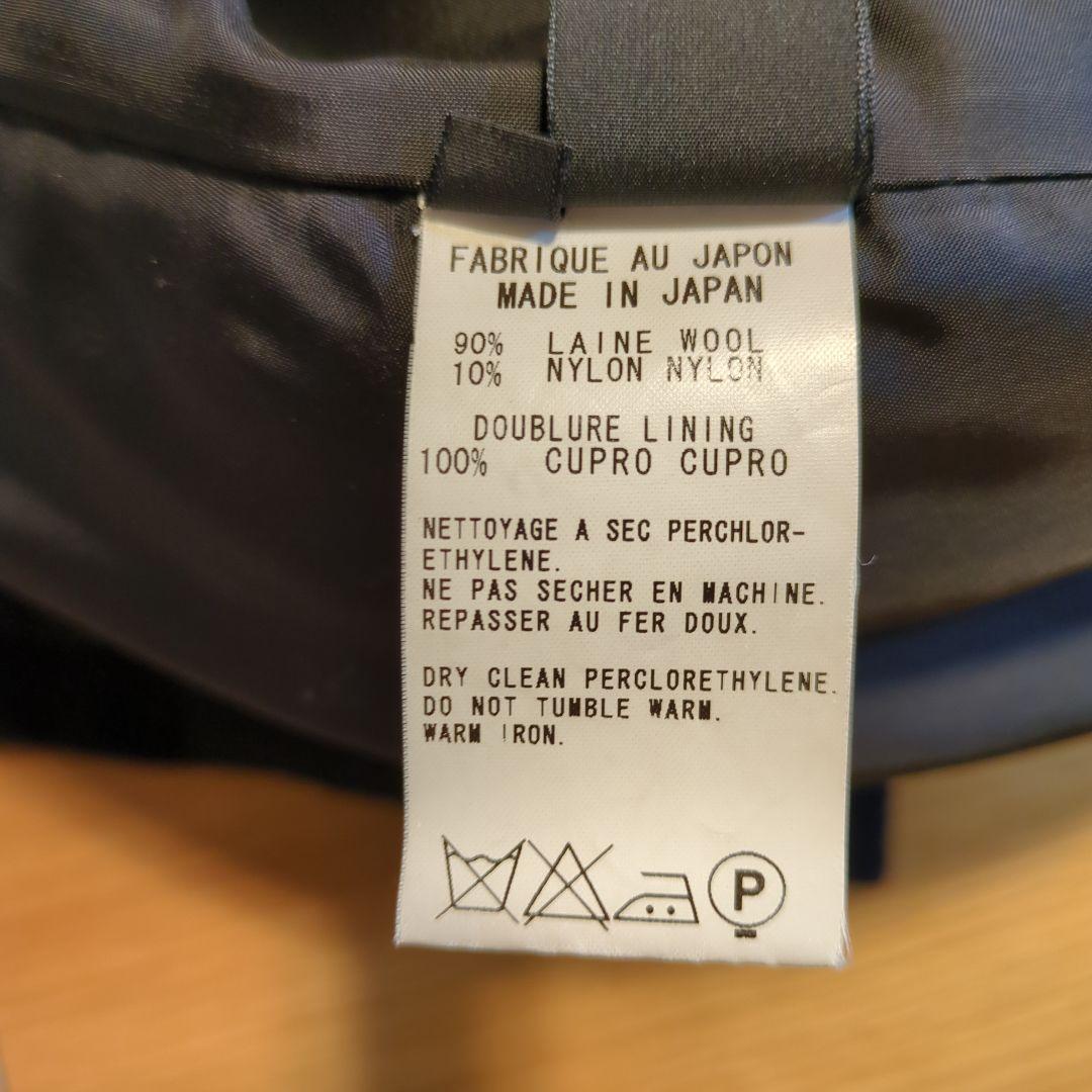 Y's ワイズ ポンチョケープ風コート 黒 L