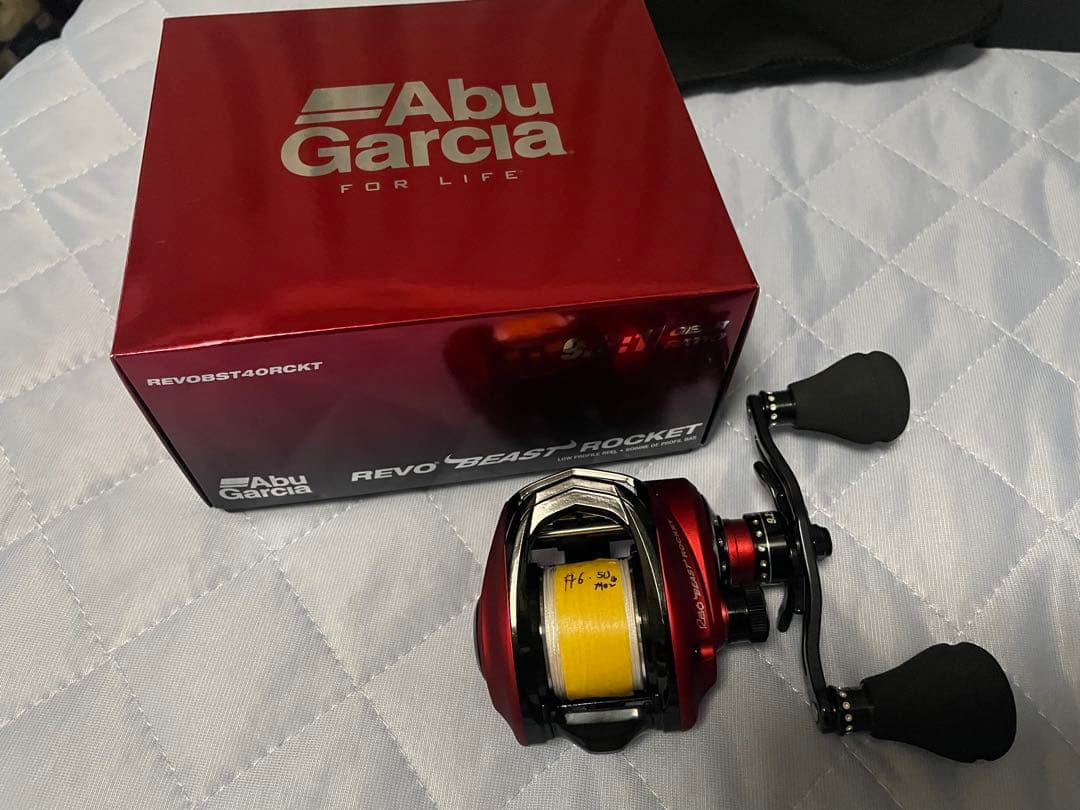 未使用 Abu Garcia Revo Beast Rocket ベイトリール