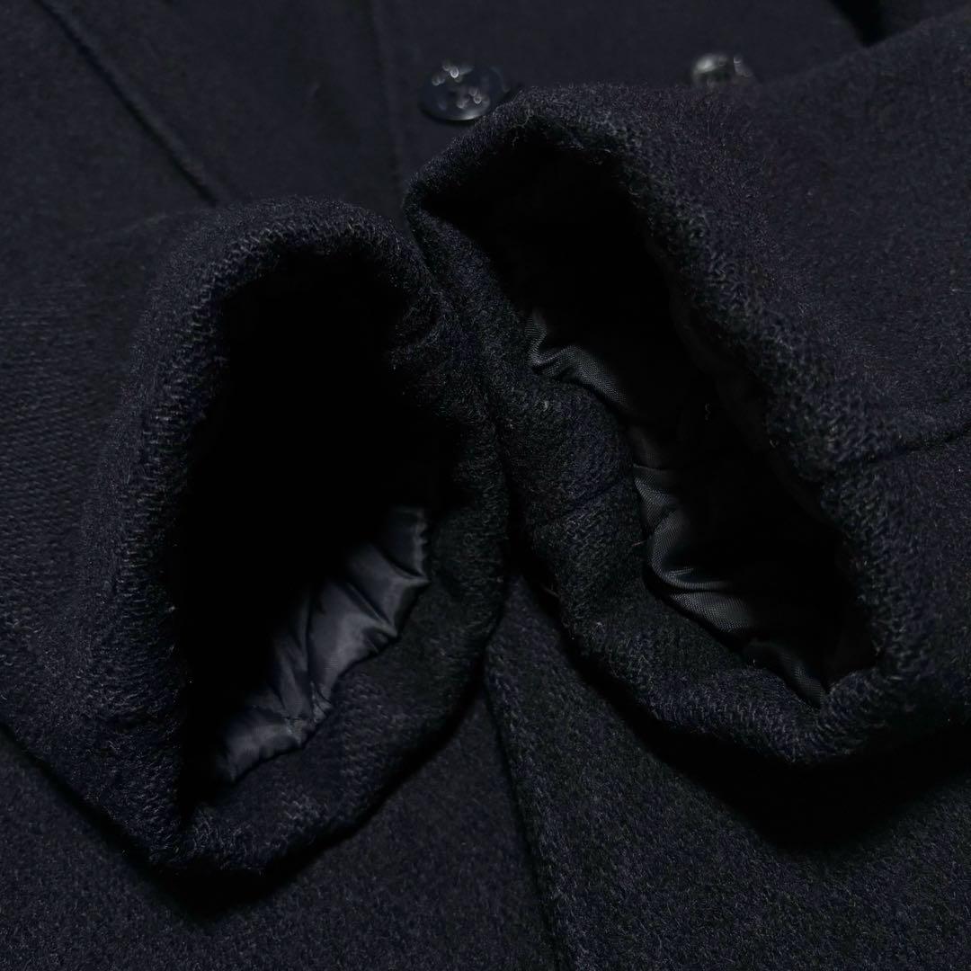 【USA製】ショット 740N ピーコート ブラック 黒 キルティング 42