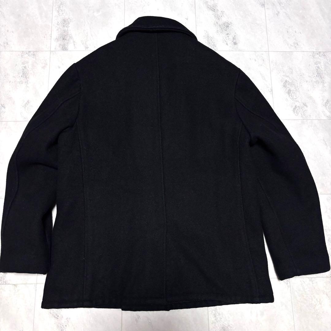 【USA製】ショット 740N ピーコート ブラック 黒 キルティング 42