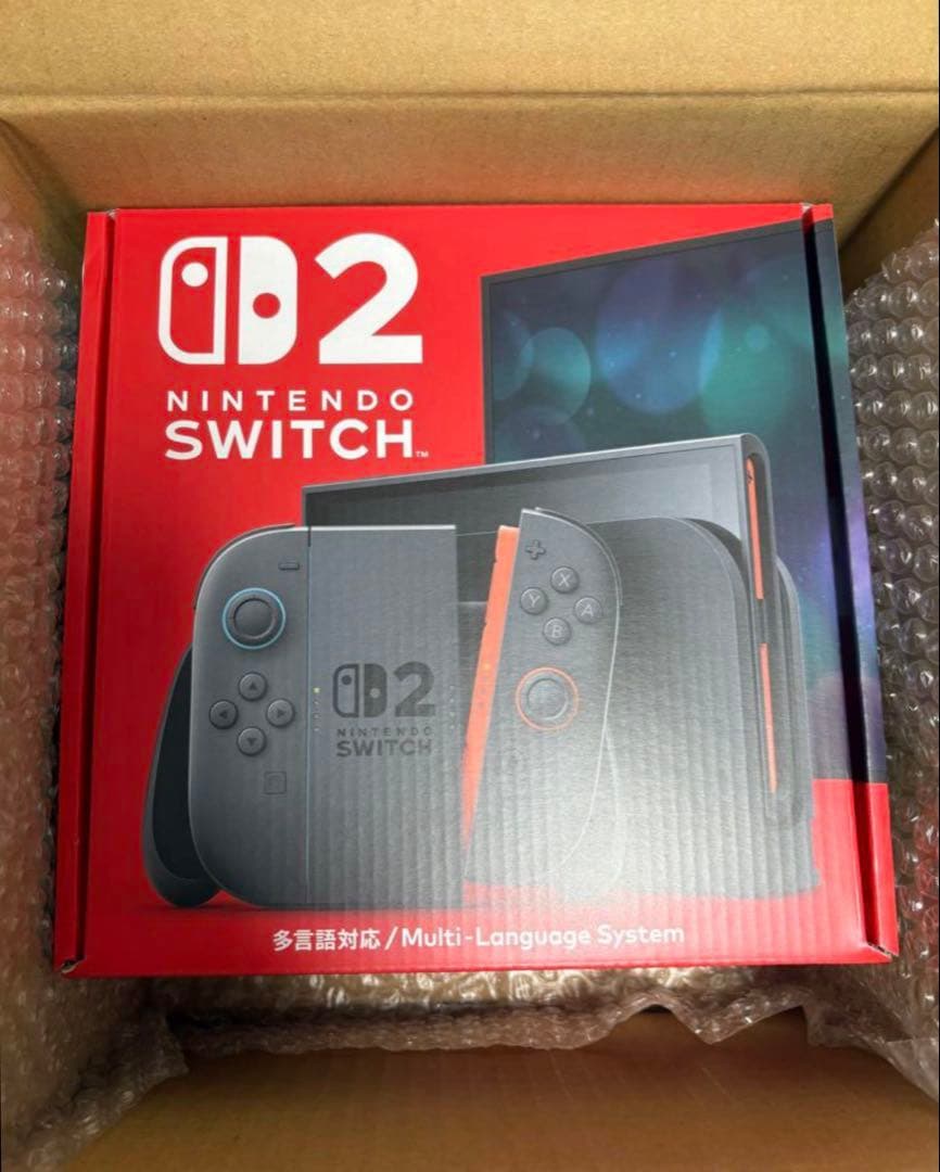Nintendo Switch2 多言語対応 本体 新品未使用 未開封　値下げ可