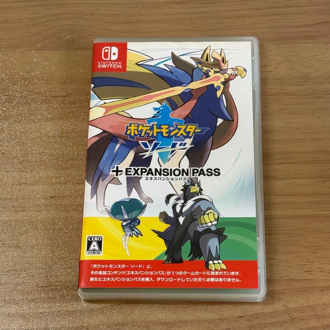 7-014 Switch ポケットモンスター ソード+エキスパンションパス