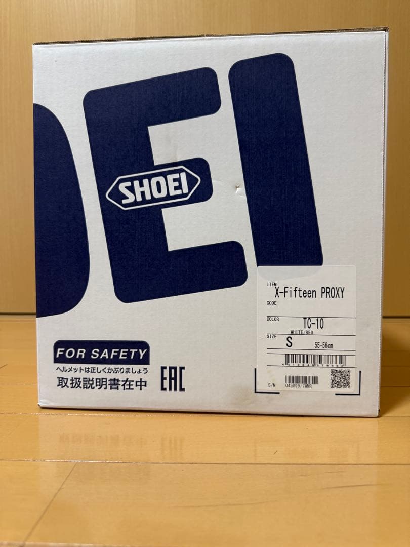 SHOEI X-Fifteen PROXY TC-10 サイズS 新品未使用