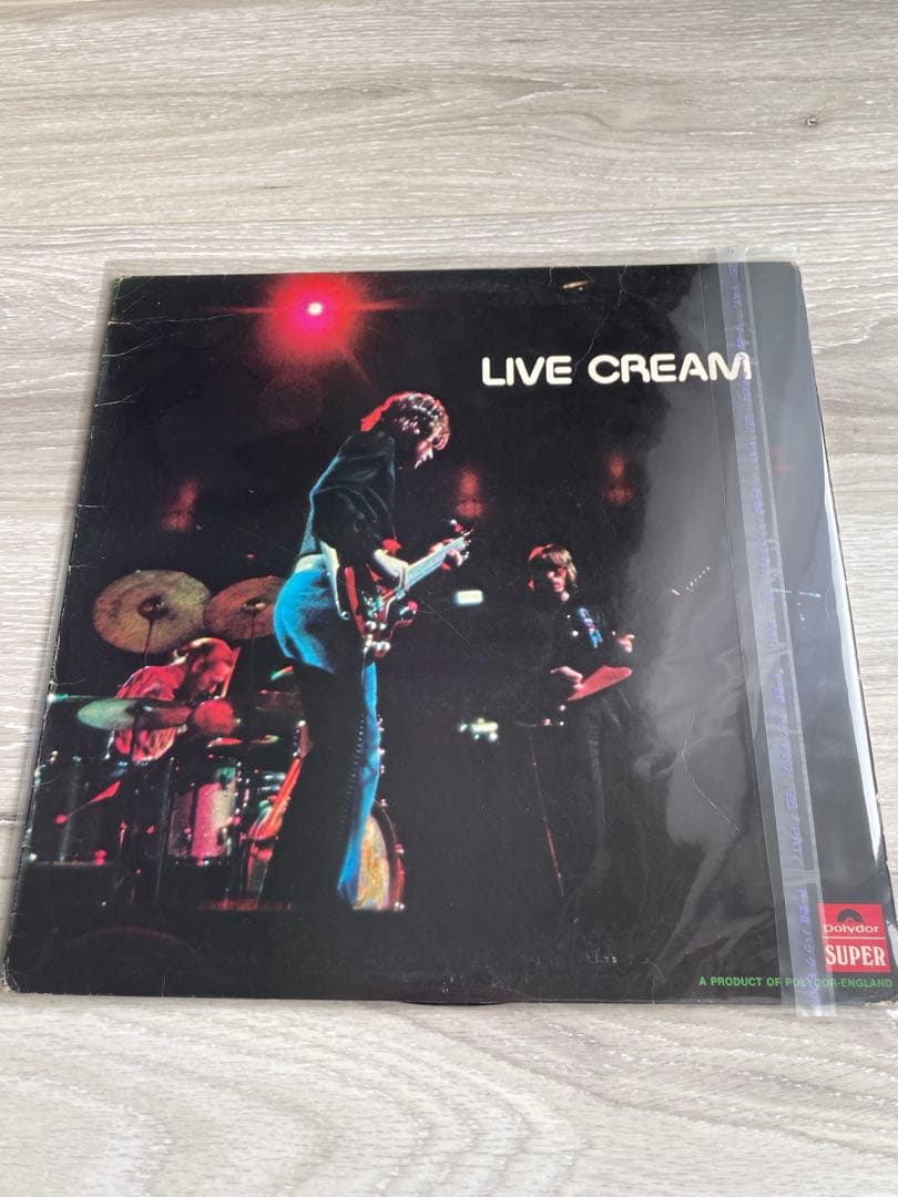 Cream LIVE CREAM LP UK オリジナル