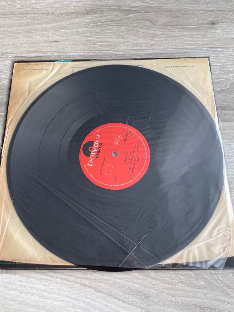 Cream LIVE CREAM LP UK オリジナル