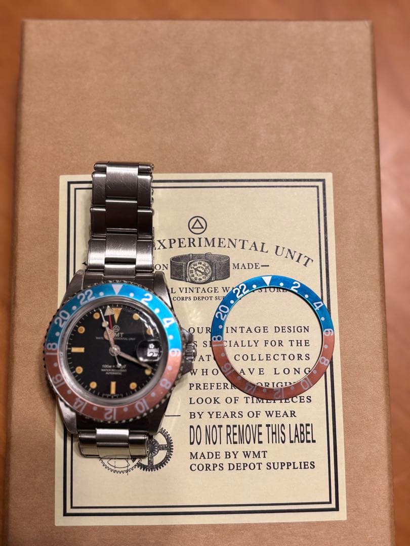 WMT Watch Sanford MKII ペプシベゼル　エイジド加工