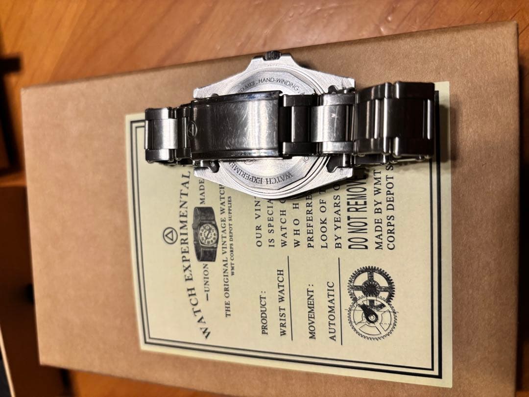 WMT Watch Sanford MKII ペプシベゼル　エイジド加工