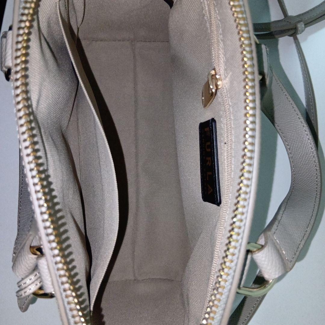 最終値下げ　FURLA グレー ショルダーバッグ
