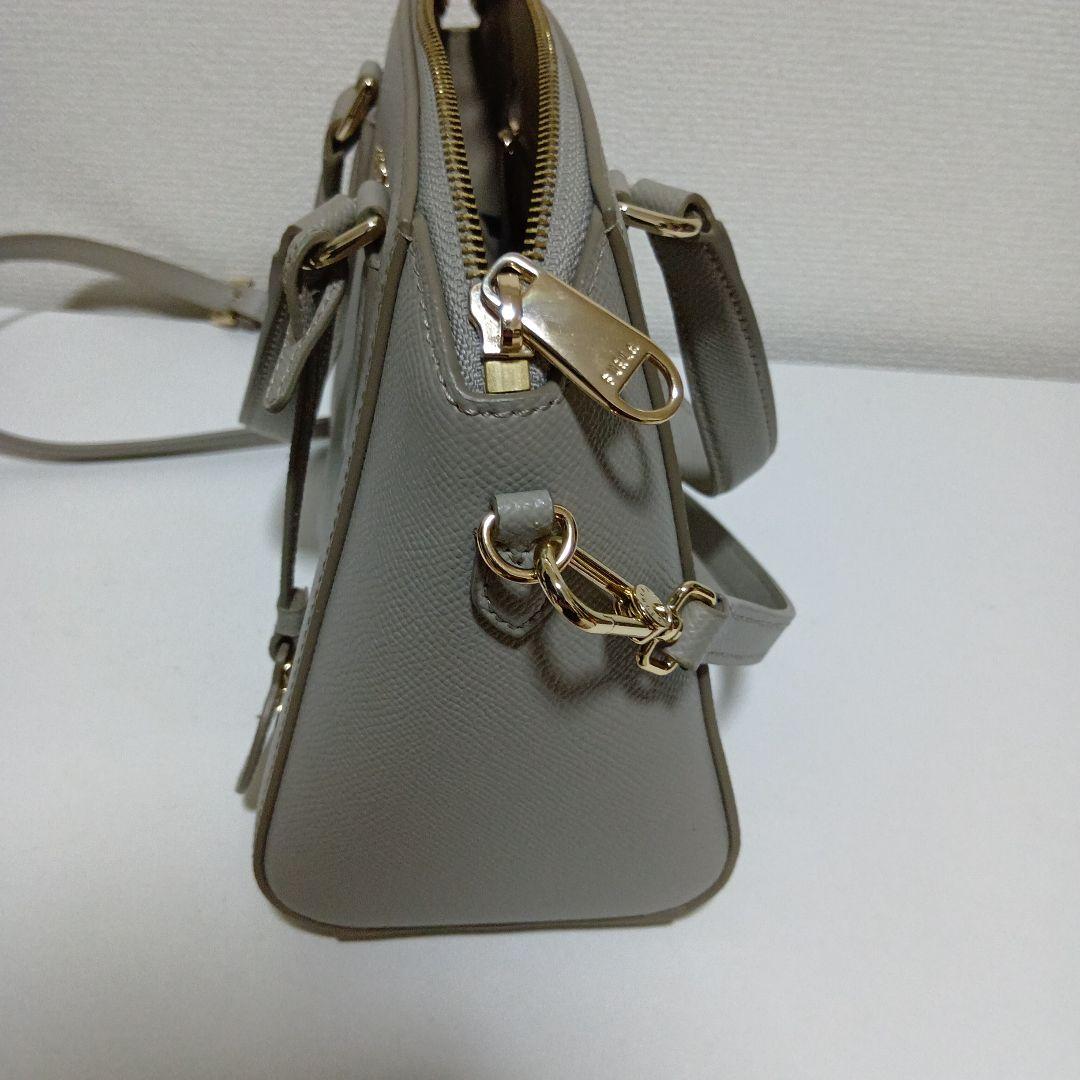 最終値下げ　FURLA グレー ショルダーバッグ