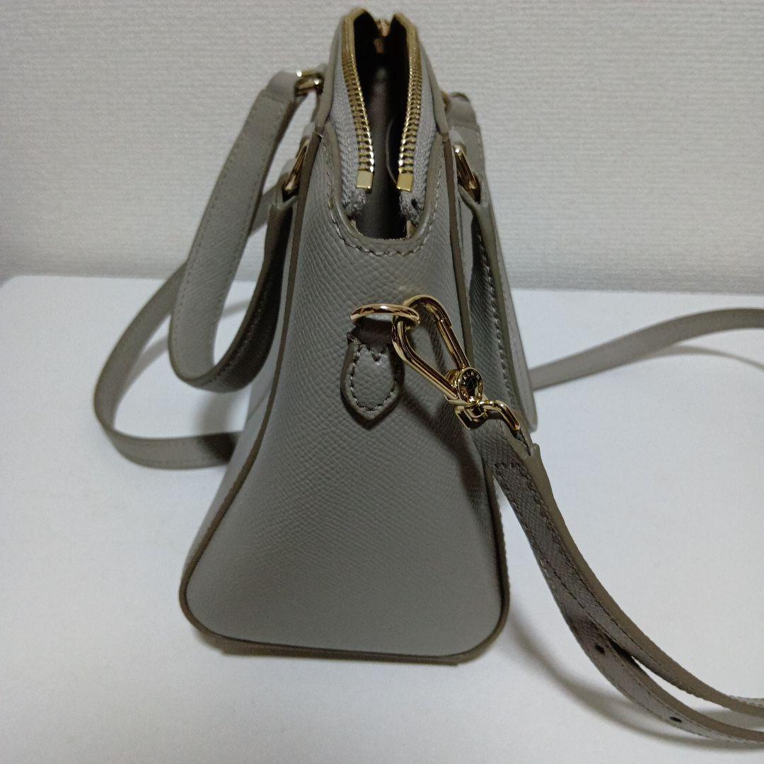 最終値下げ　FURLA グレー ショルダーバッグ