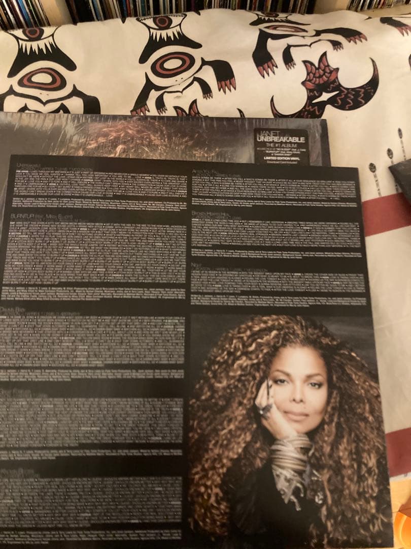 Janet Jackson UNBREAKABLE 限定版レコード