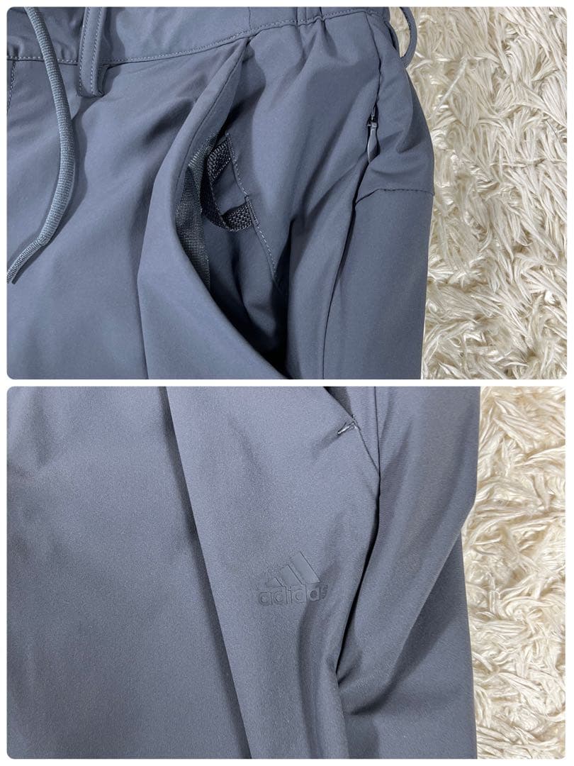 ✨極美品 アディダス セットアップ ストレッチ ドローコード 希少XL 2XL