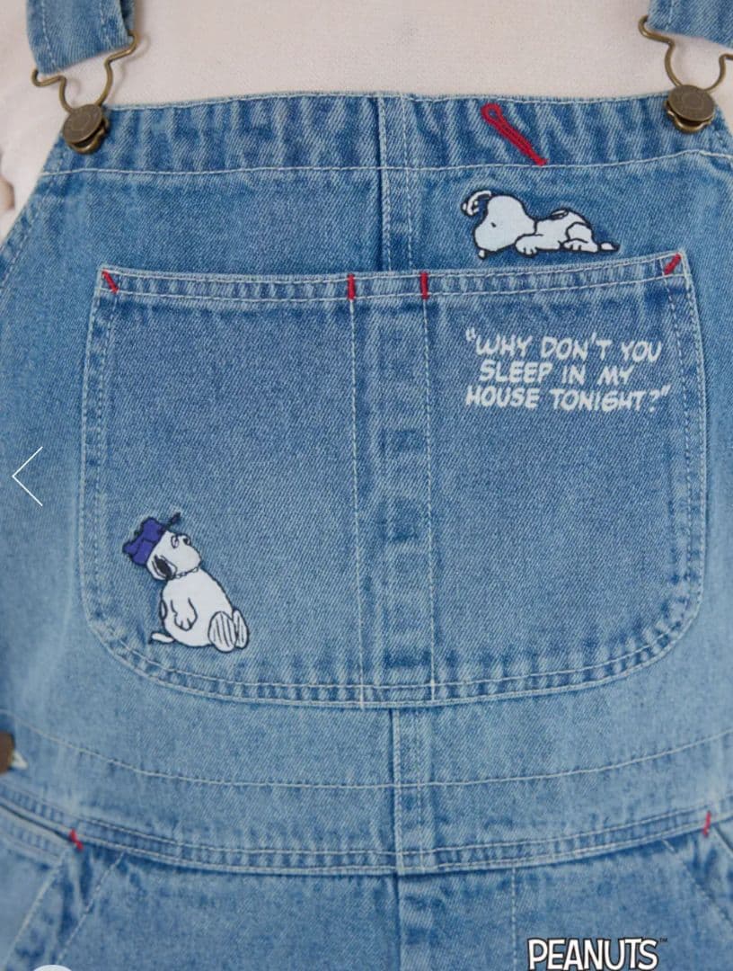 (PEANUTS) オーバーオール