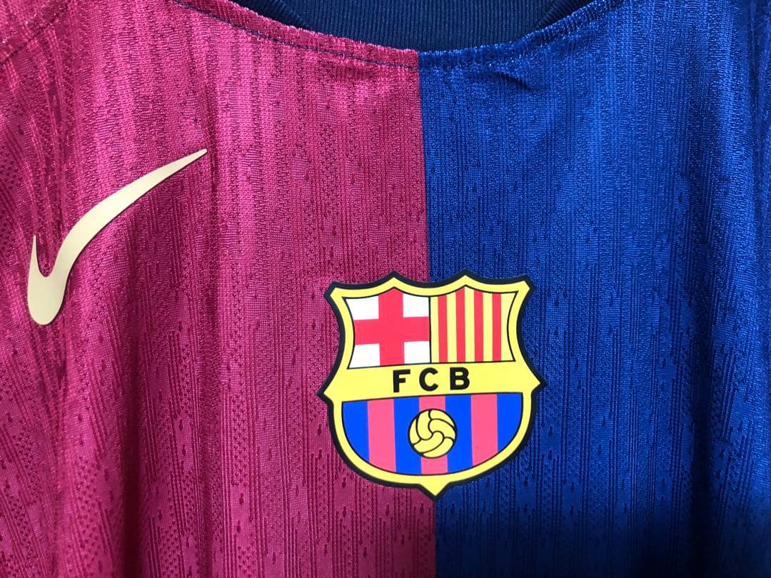 バルセロナ24/25 ラミン・ヤマル 国内3冠 リーグ仕様 オーセンティック