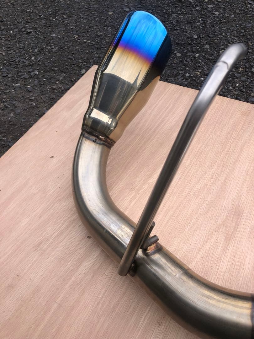 【美品】JB23ステンレスマフラー（ブルーフィン）