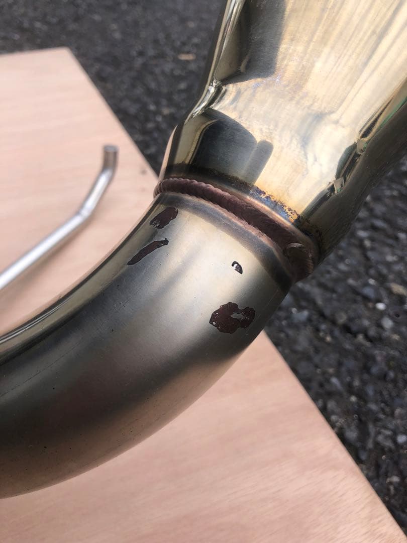 【美品】JB23ステンレスマフラー（ブルーフィン）