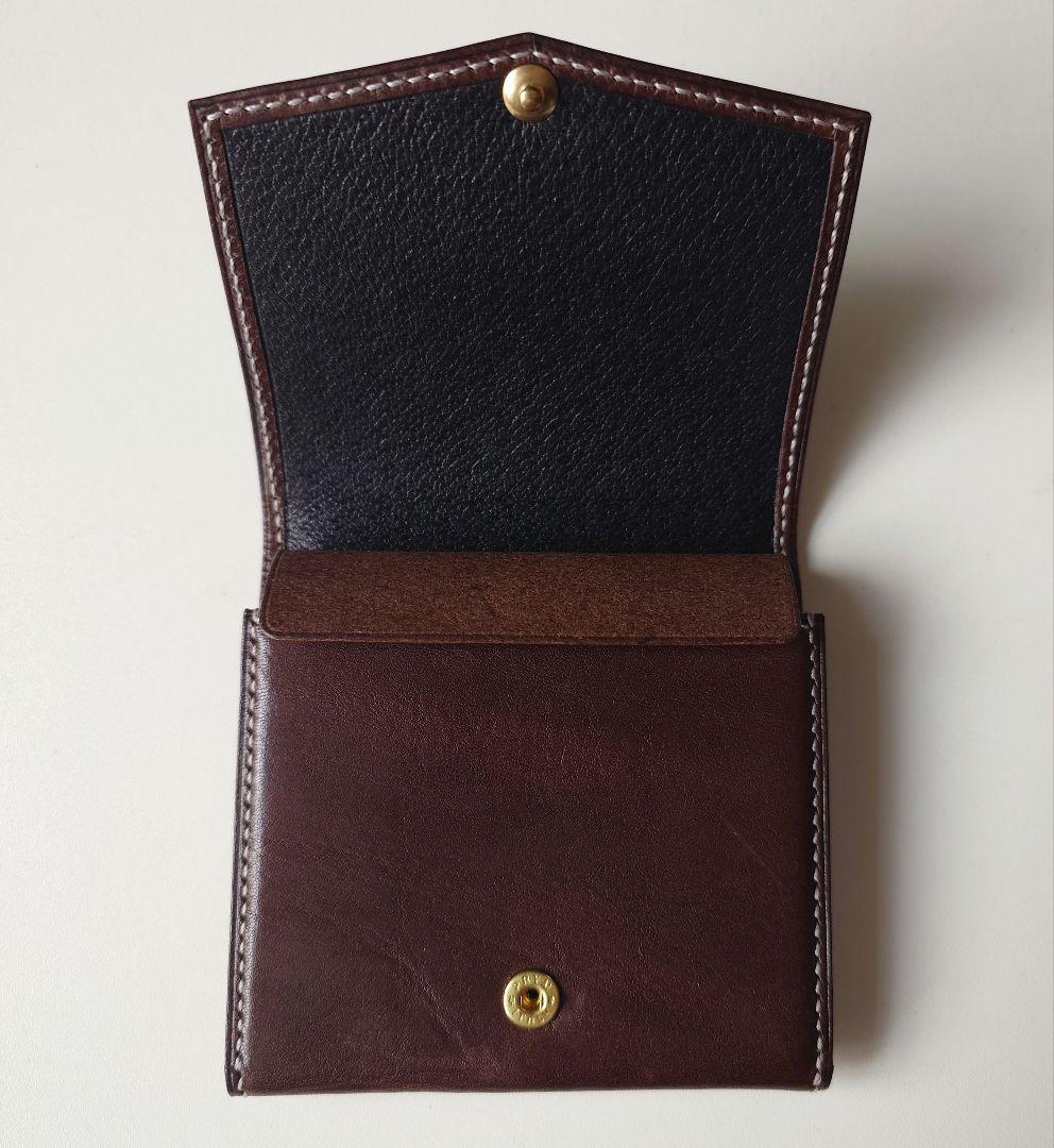 あ*こ様 コンパクトウォレットD-CW02/バッカス/ブラウン