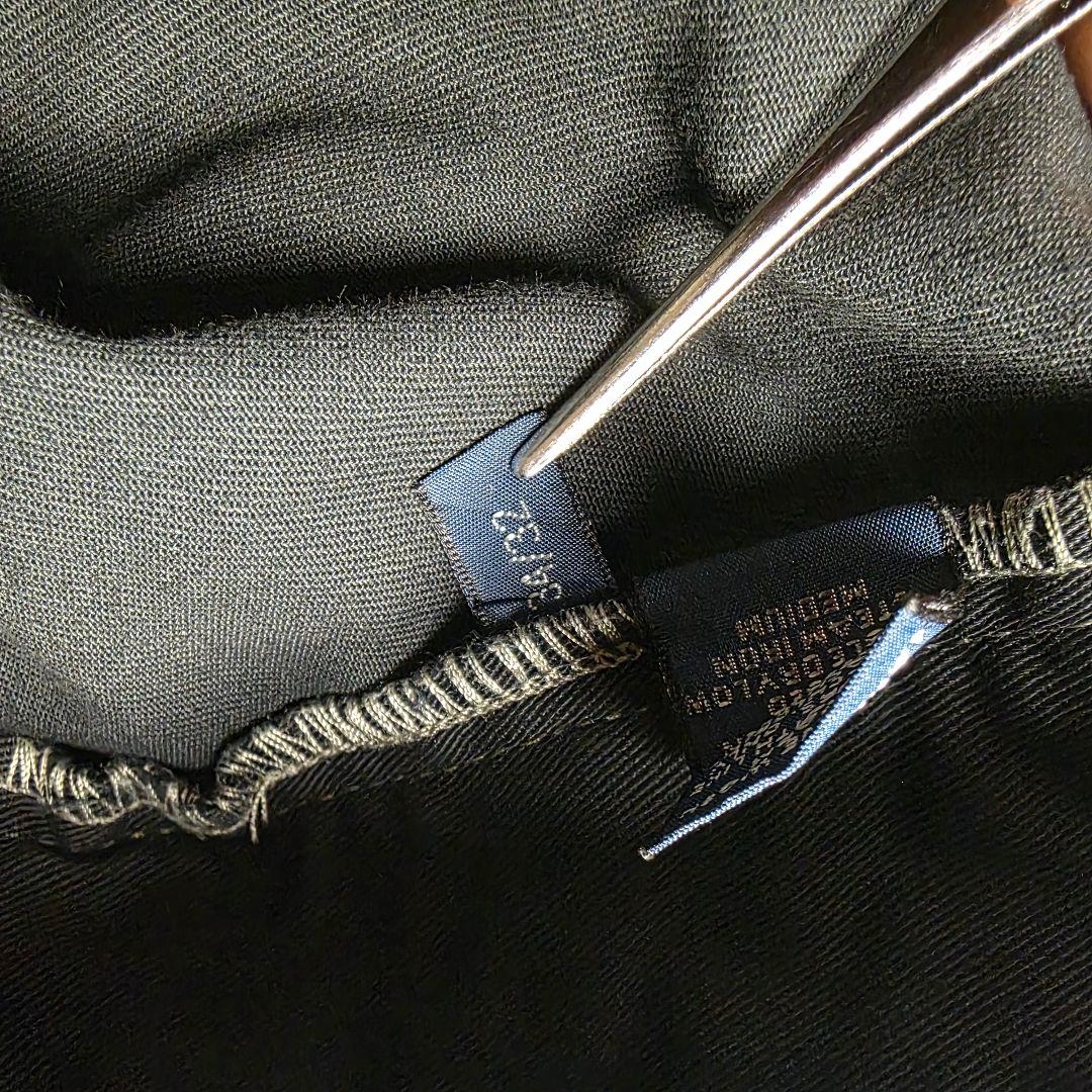 90sPolobyRalphLaurenポロチノ後染めツータックブラック黒34