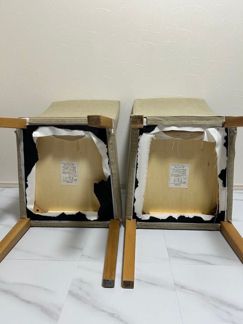 無印良品ダイニングチェア　2脚　送料込み❗️