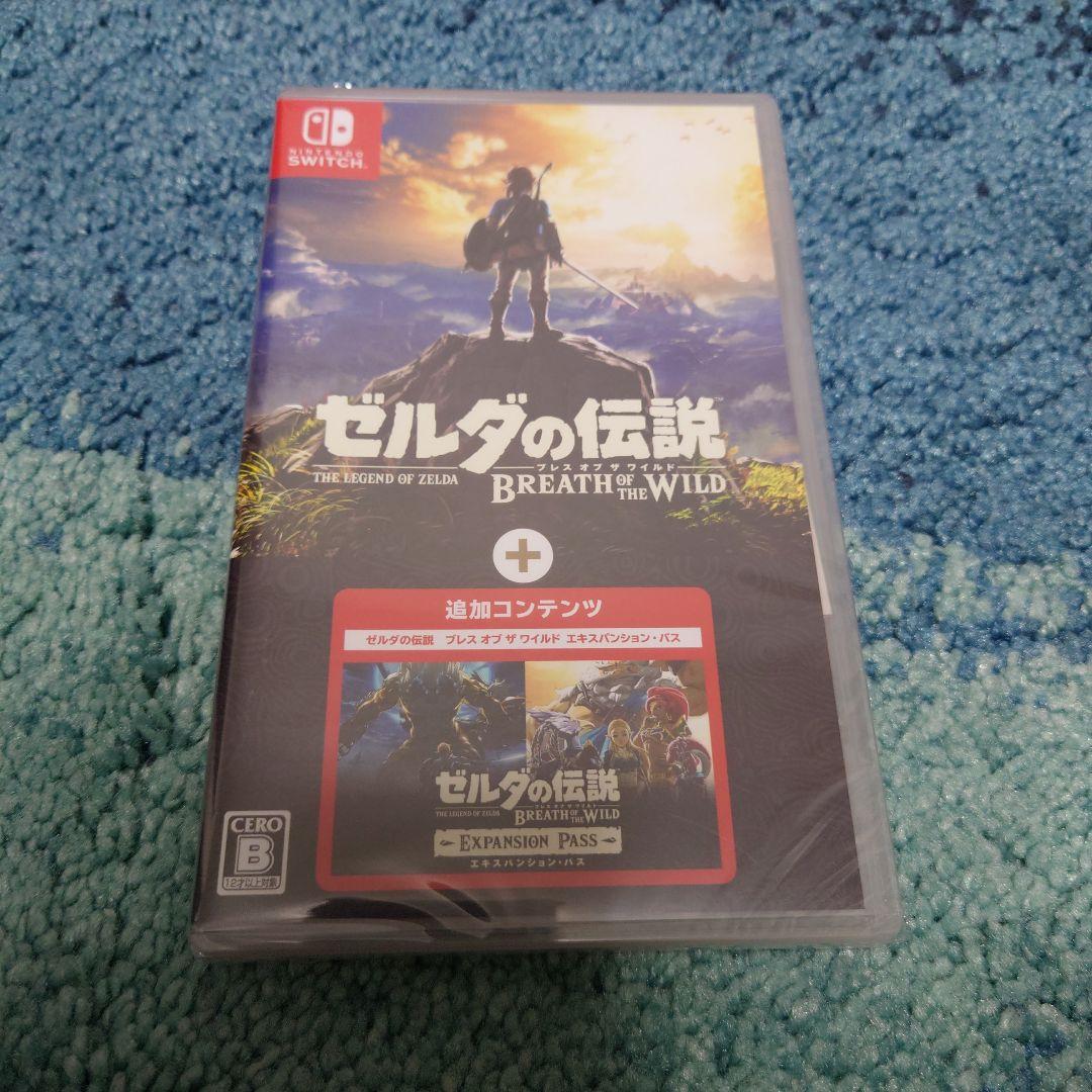 新品未開封　ゼルダの伝説ブレス+エキス