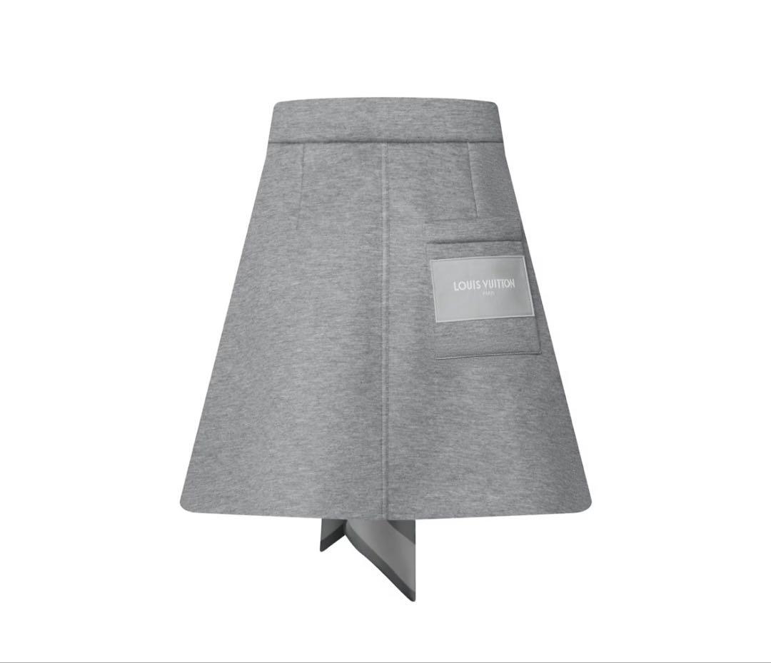 louisvuitton モノグラムスカーフミニスカート　S