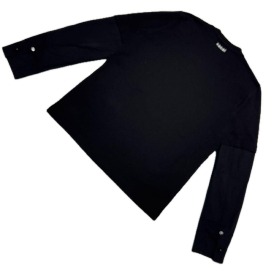 16さん専用美品 サカイ sacai ドッキングポケット長袖カットソー ブラック