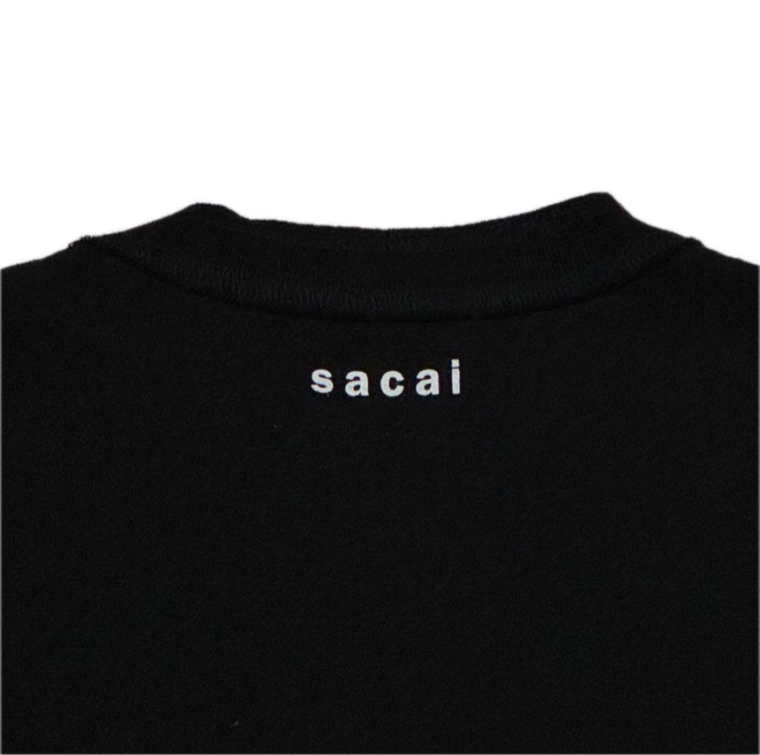 16さん専用美品 サカイ sacai ドッキングポケット長袖カットソー ブラック