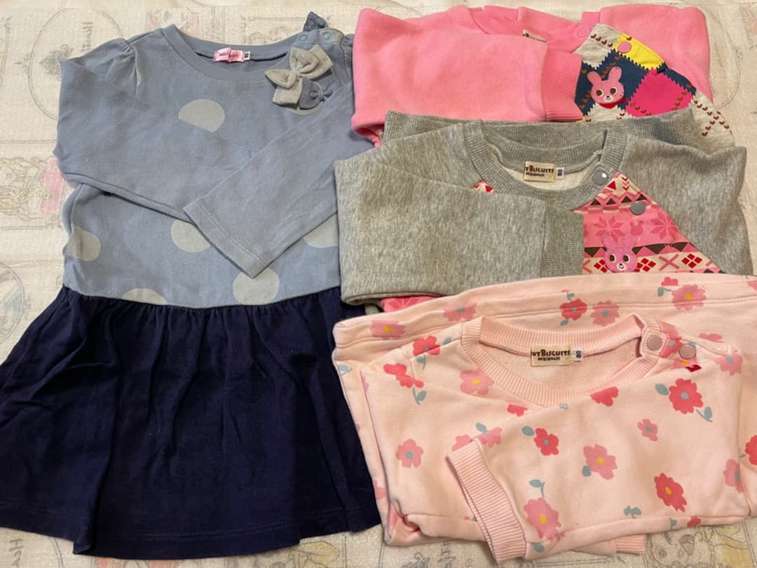 ミキハウス 女の子 まとめ売り 65枚(追加しました)