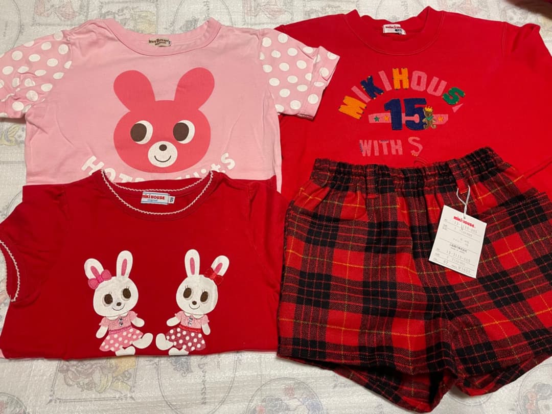 ミキハウス 女の子 まとめ売り 65枚(追加しました)