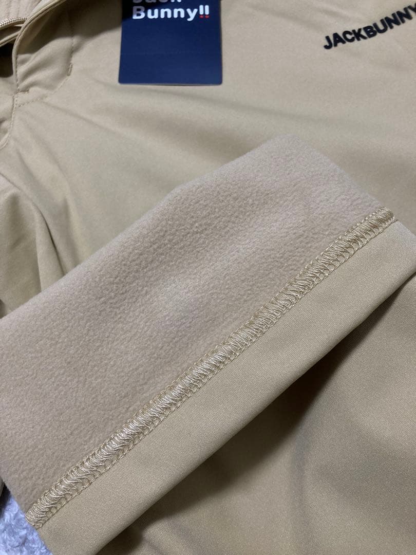 新品 パーリーゲイツ ジャックバニー エアシャット裏フリース防風パンツ(4)M