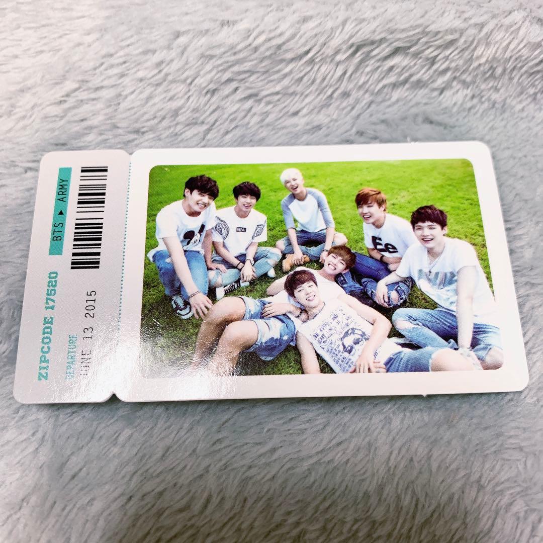 BTS 2ND muster フォトアルバム　チケットトレカ