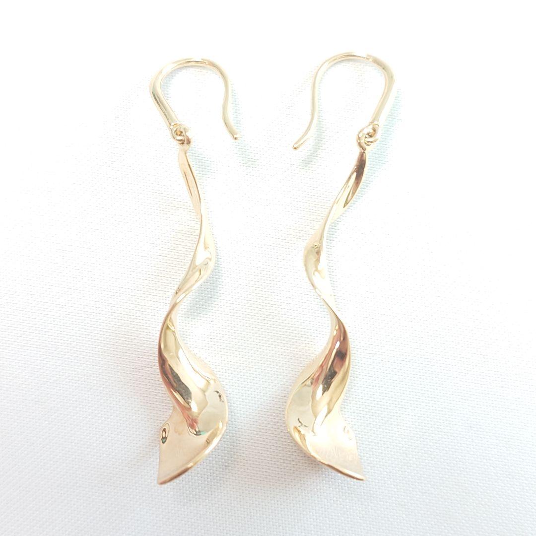 【希少】ティファニー フランク・ゲーリー オーキッド ピアス 6650