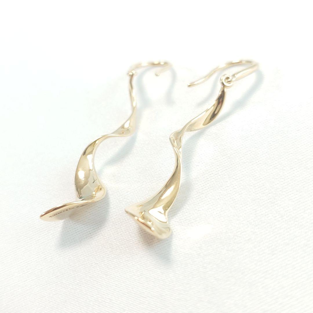 【希少】ティファニー フランク・ゲーリー オーキッド ピアス 6650