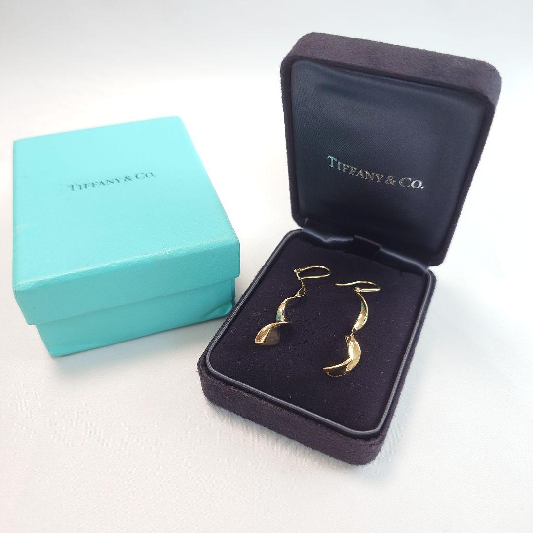 【希少】ティファニー フランク・ゲーリー オーキッド ピアス 6650