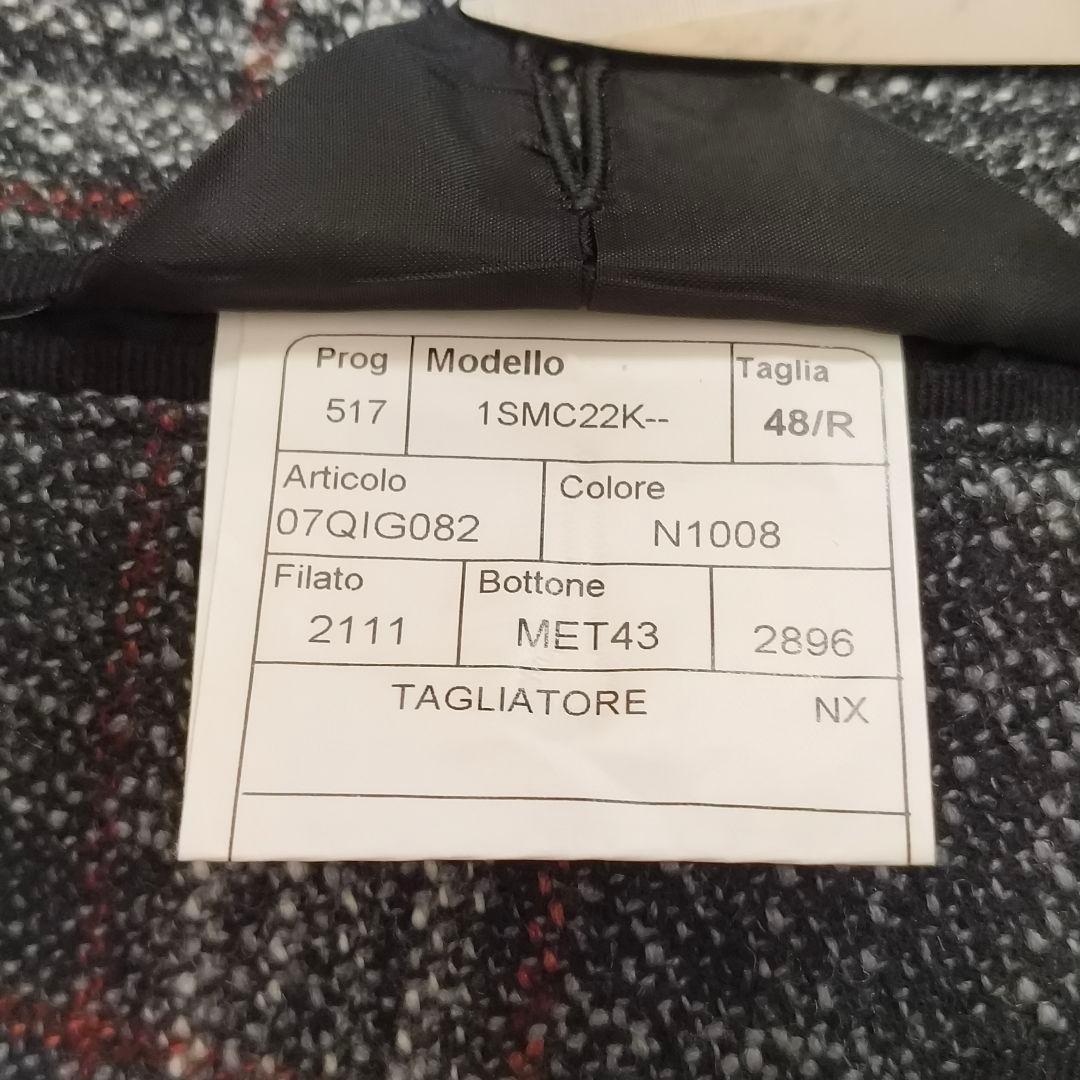 タリアトーレ モンテカルロ シルク混 テーラードジャケット チェック 48