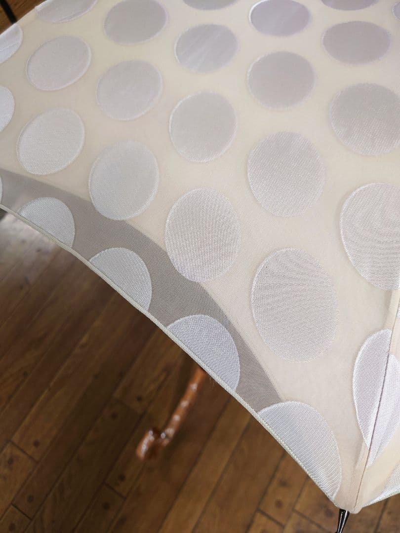 芦屋ロサブラン 日傘 チュールドット 長傘