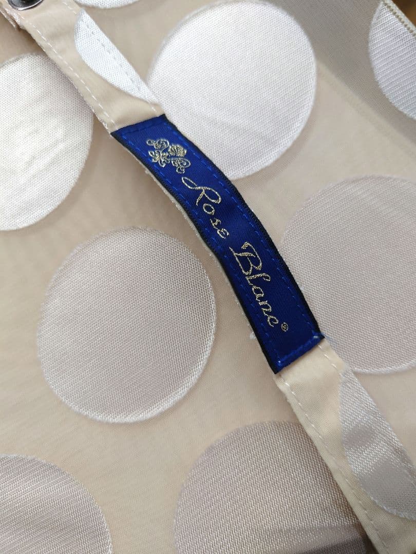 芦屋ロサブラン 日傘 チュールドット 長傘